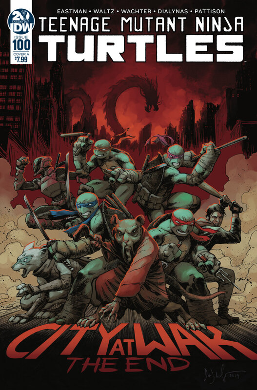 IDW teenage mutant ninja turtles 100