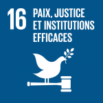 ODD16 Paix, justice et institutions efficaces