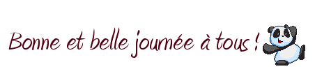 panda - bonne et belle