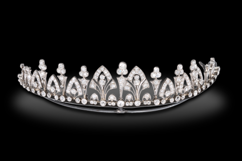 Belle Epoque diamond tiara