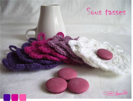 Sous tasse crochet 02