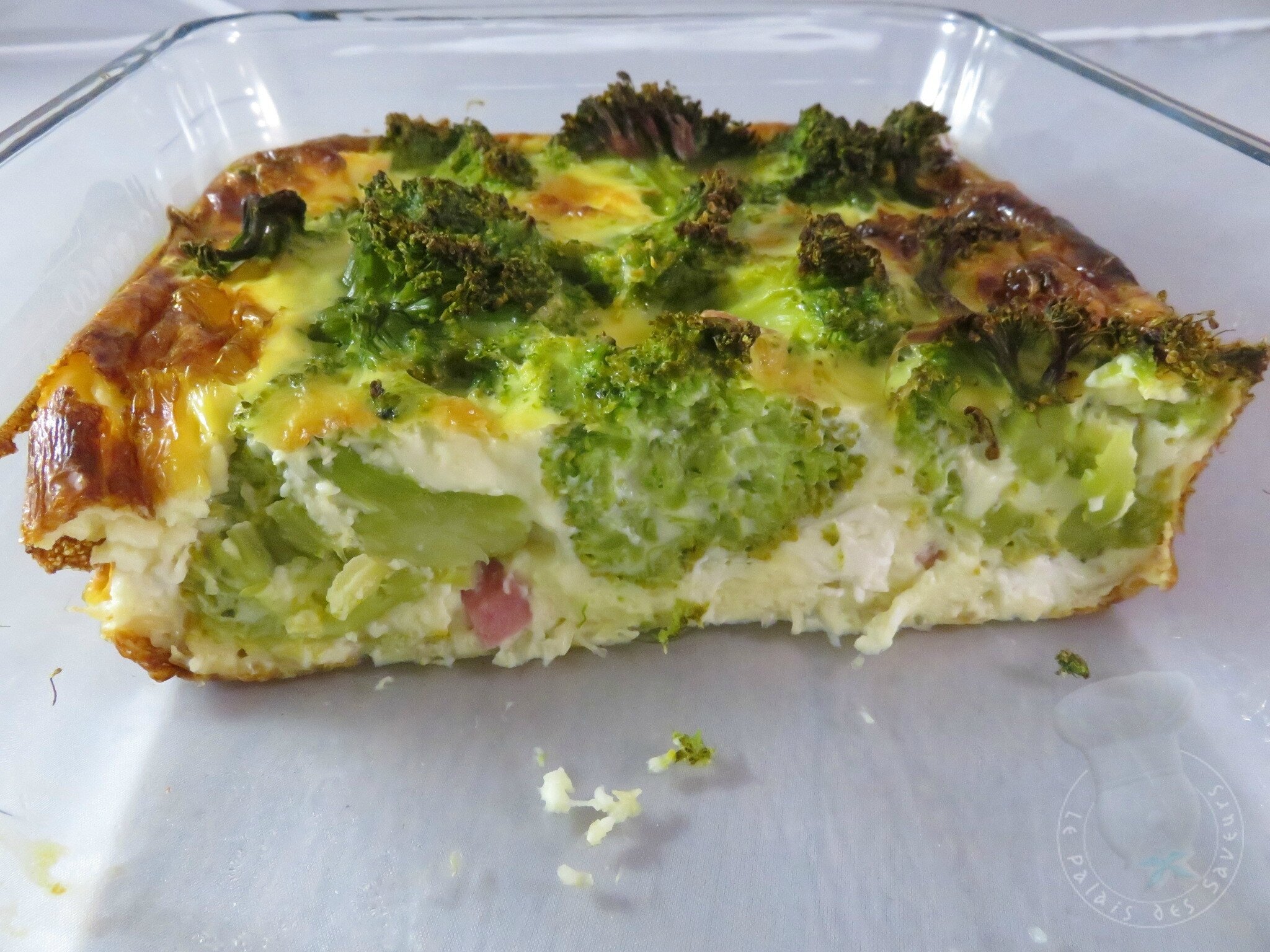 Clafoutis brocolis féta