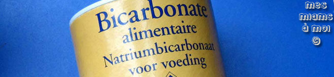 Le bicarbonate de soude