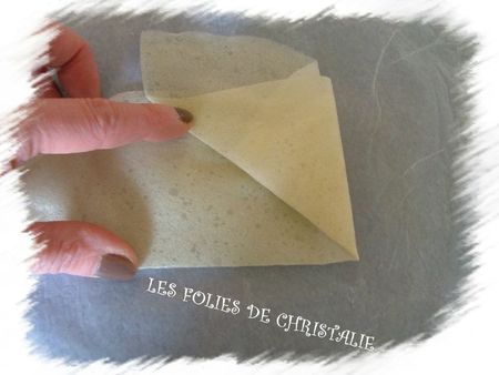 Pliage feuille de brick 4