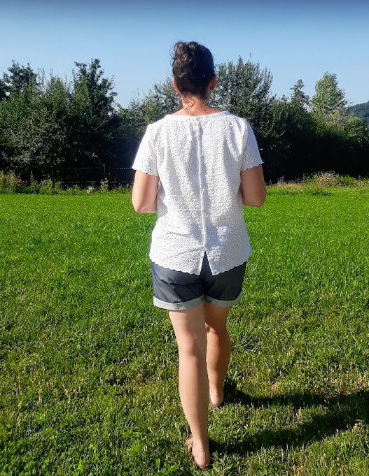 Blouse Aérienne et short à pont (11)