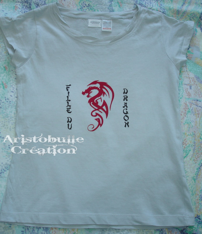 T-shirt fille du dragon - 9 avril 10