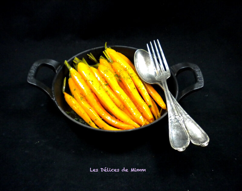 Carottes glacées au sirop d’érable 2