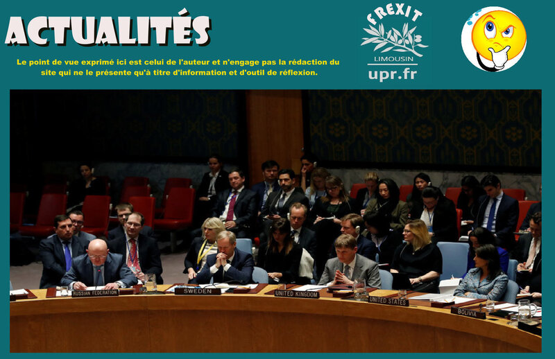 ACT CONSEIL SECURITE SYRIE