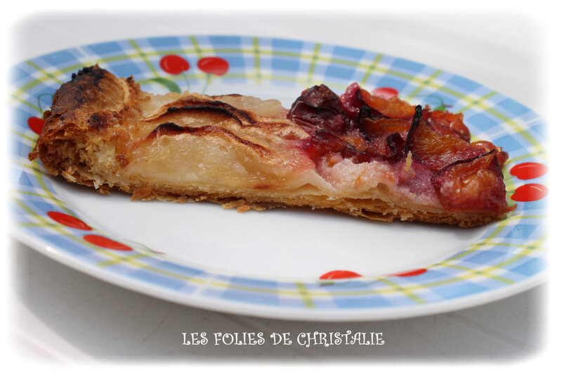 Tarte feuilletée prunes 6