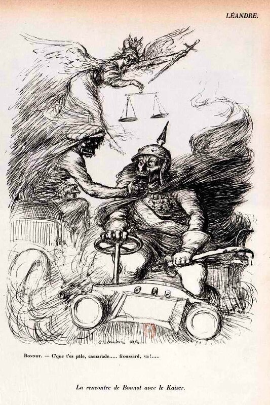 La Gd Guerre par les artistes Léandre