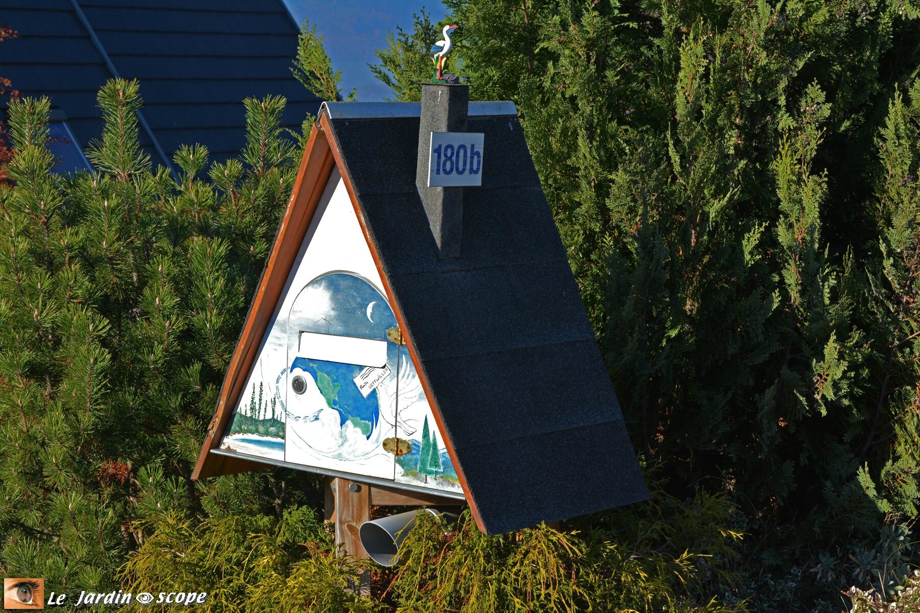 Boîte aux lettres chalet de montagne
