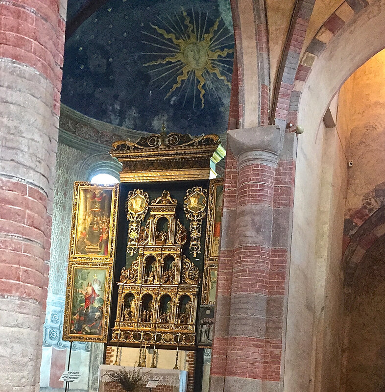 abbazia di Santa Maria di Staffarda : retable