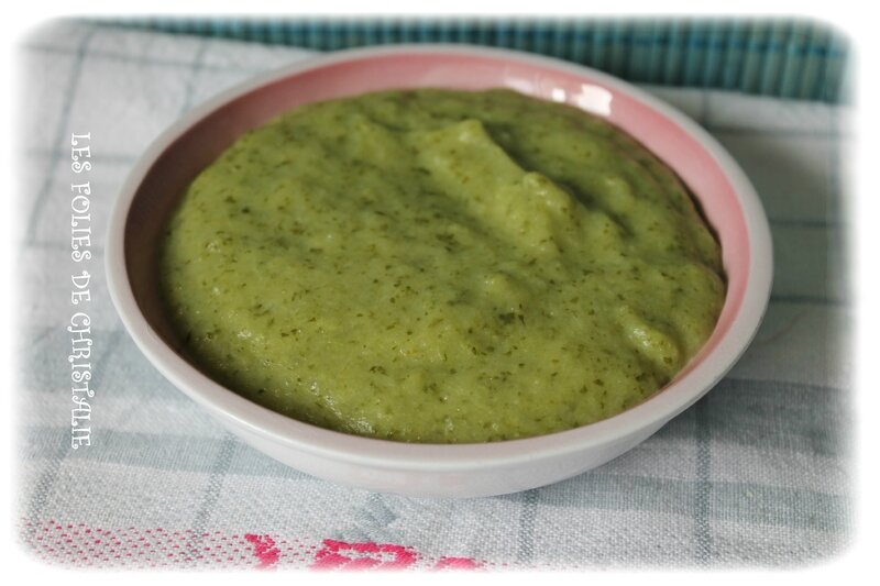 Purée fanes de radis 7