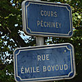 Le <b>nom</b> des <b>rues</b> de Saint-Auban : un peu d'histoire.