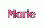 Marie-design-stripes-name