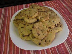 Cookies aux pepites de chocolat