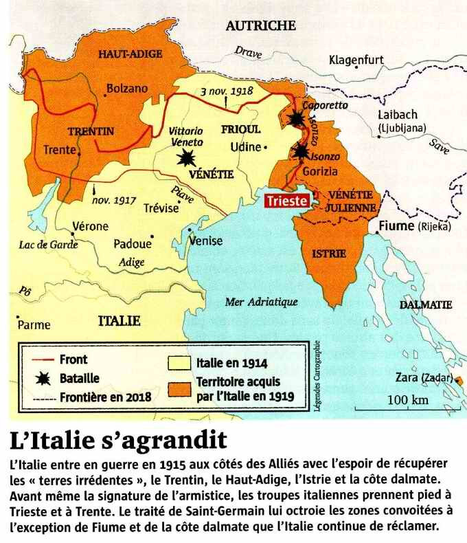 Italie s agrandit