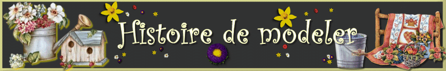 Histoire de modeler