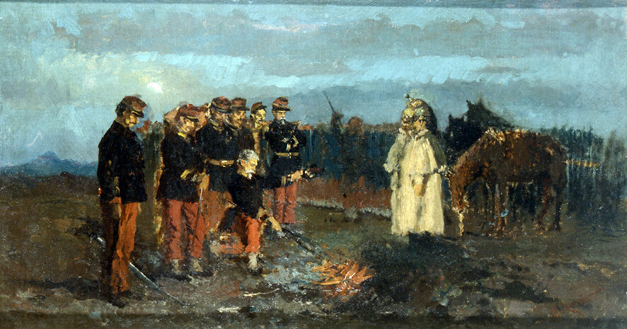 Anonyme, épisode de la bataille de sedan