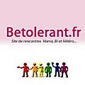 Betolerant ! Site de <b>rencontres</b> <b>gratuit</b> pour Gay et lesbienne
