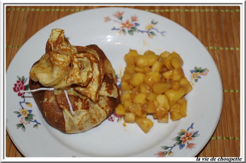 aumonière de crêpes aux pommes caramel beurre salé-2a
