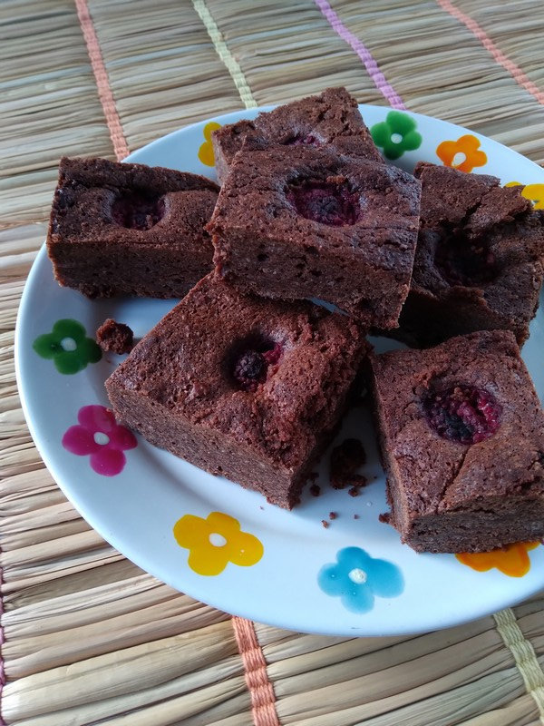Brownies Framboises