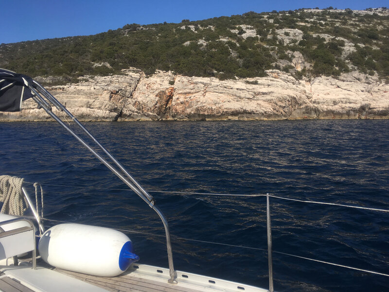 Dugi Otok, à hauteur de Zaglavic, lundi 16 mars 2020 (1)