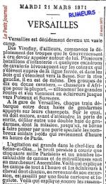 Intox Versailles 22 mars ptt Jal versailles camp militaire