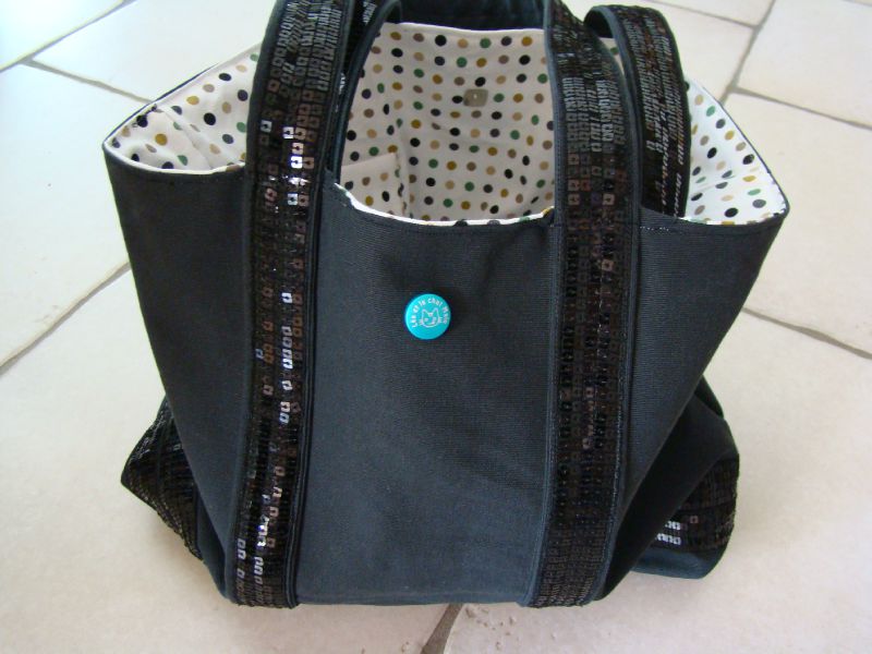Sac à paillettes fait par ANNE