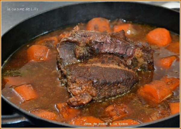 joue de boeuf bière