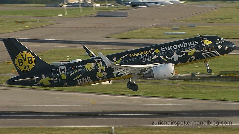 Airbus A320-214 FanAirbus (D-AEWM) Eurowings-