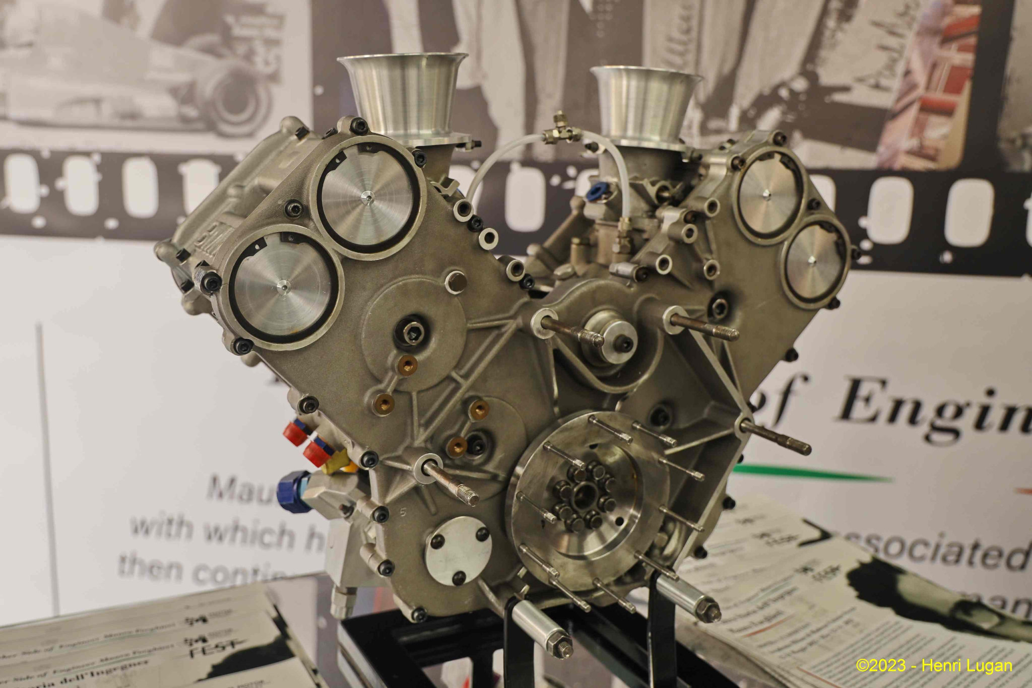 BMW-ORAL Moteur F1 test 2 cyl