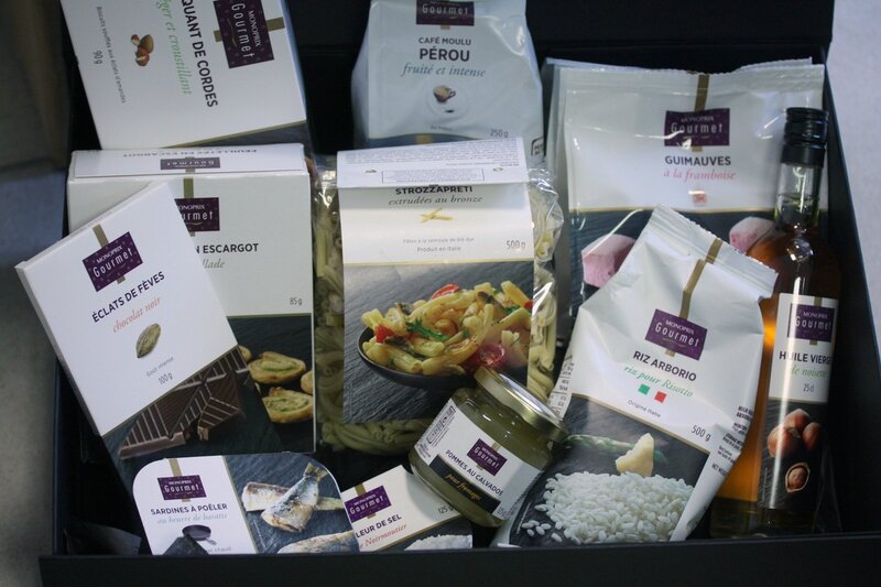 box monoprix gourmet a gagner chez requia