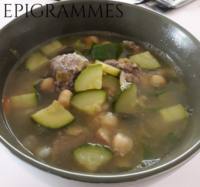 SOUPE BOEUF COURGETTE