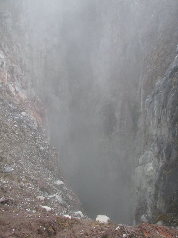 La Soufrière - le goufre Tarissan - Guadeloupe