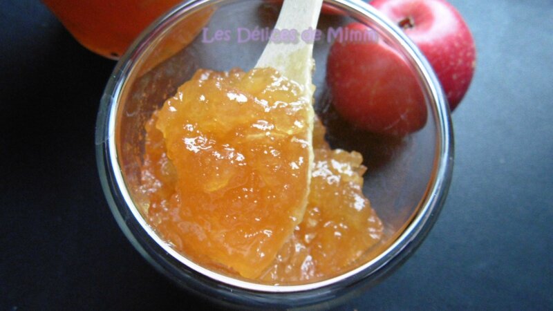Confiture de pommes au caramel 6