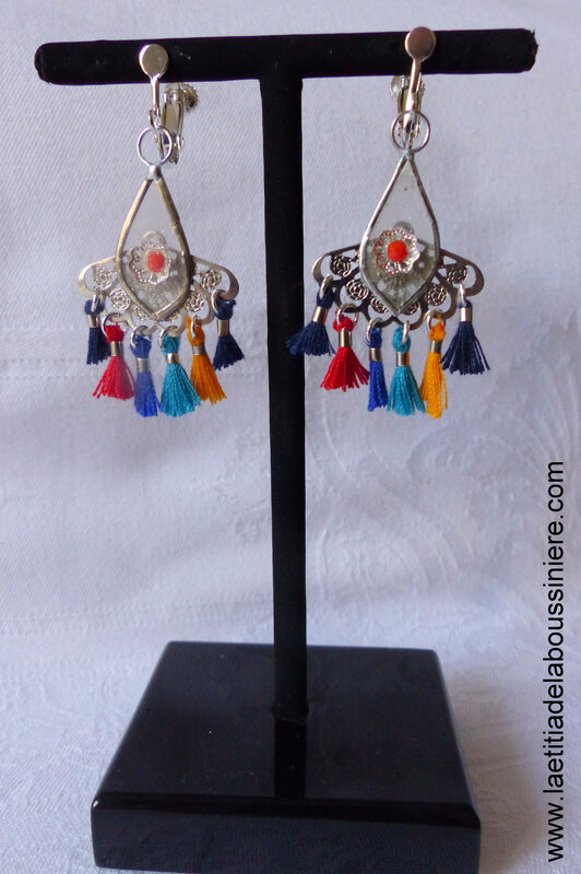 BO Aude (bleu nuit, rouge, bleu roi, turquoise et jaune) - 27 €