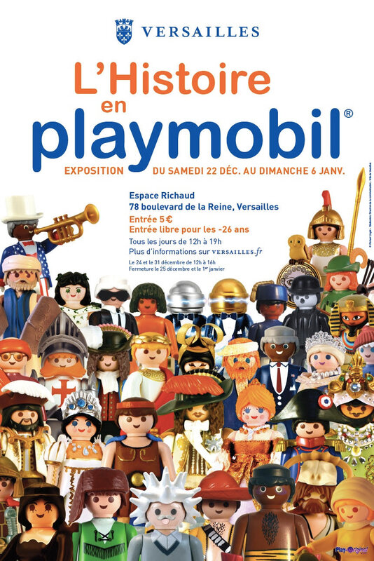 L'Histoire en Playmobil affiche