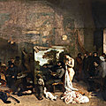 <b>Courbet</b> : L'atelier du peintre