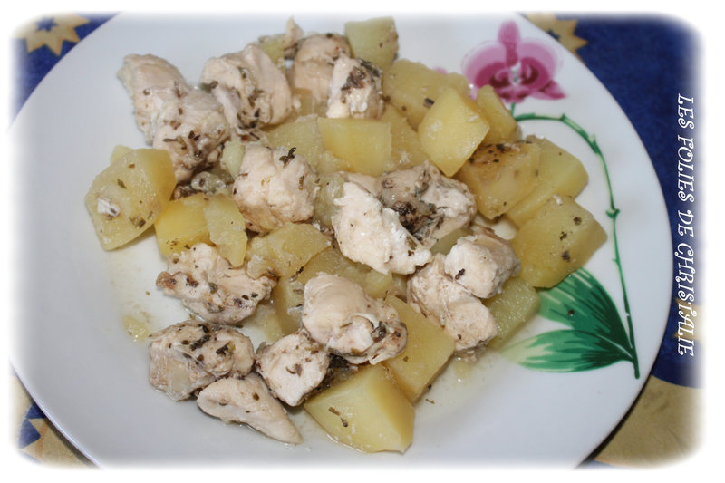 Cocotte poulet pommes de terre Cookéo 3