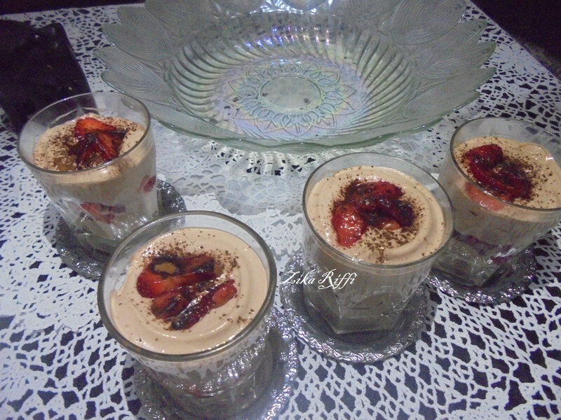 mousse mascarpone façon tiramisu