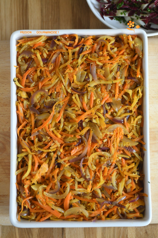 Pain de maïs aux légumes gratinés au Cheddar_3