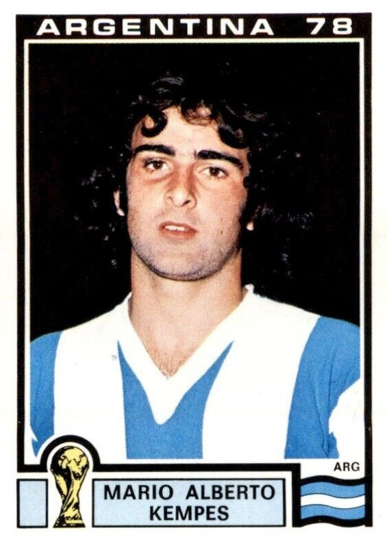 Image Panini Mario Kempes 1978 R