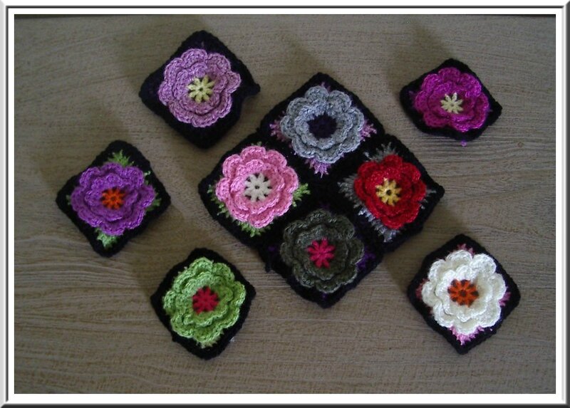 crochet fleurgranny