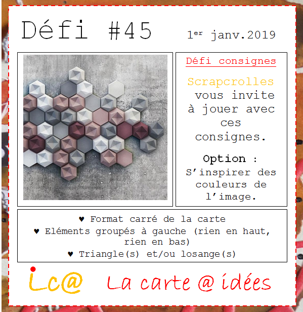 la carte à idées 14 janvier