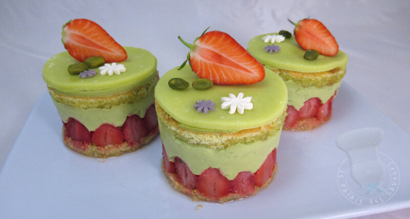 Fraisier pistache