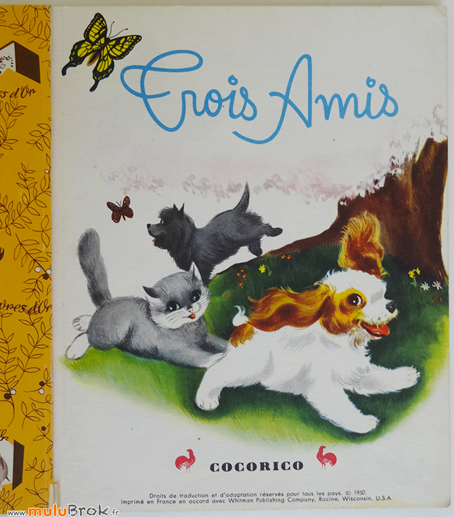 TROIS-AMIS-Petit-livre-d'or-3-muluBrok-Vintage