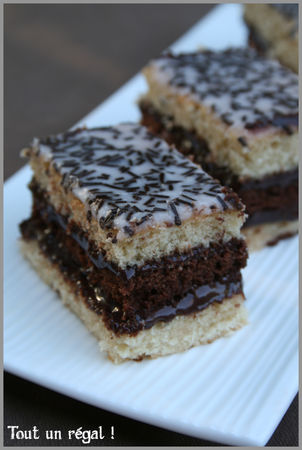 Napolitains maison recettes Glace à la vanille de Tahiti et au chocolat amer