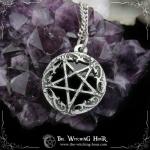 Pendentif pentacle inversé onyx Samhain Night 3