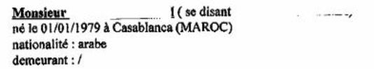 ordonnance arabe